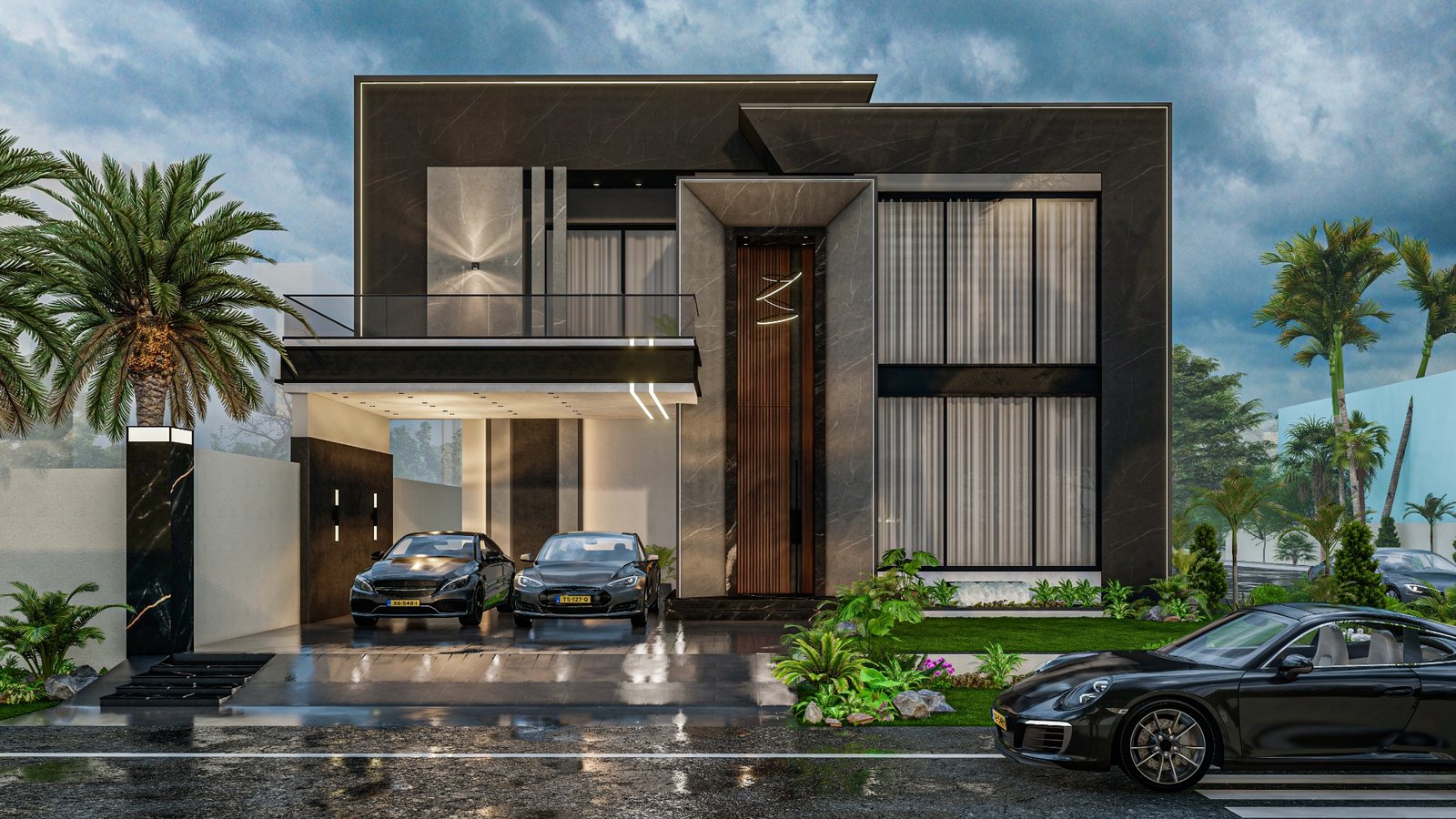 458-V — architectural visualisation.